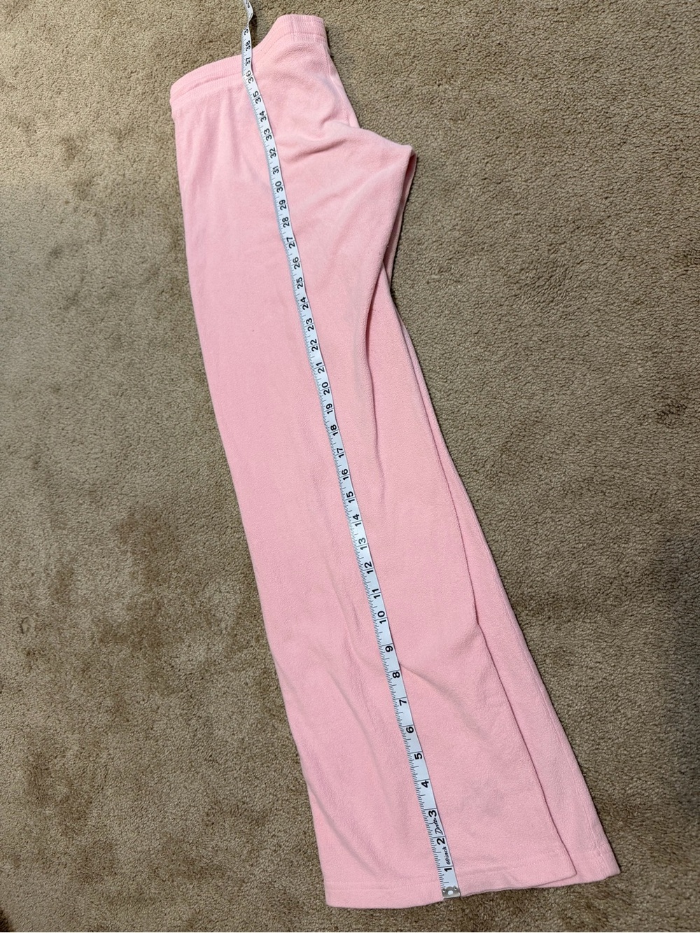 Women's Light Pink Drawstring Lounge Joggers - Picture 7 of 7